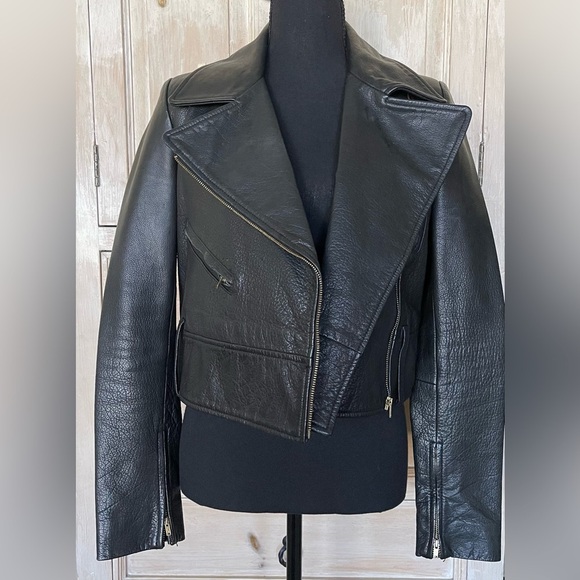 Camilla and Marc Leather Biker Jacket "The Andalucia" - Picture 5 of 14